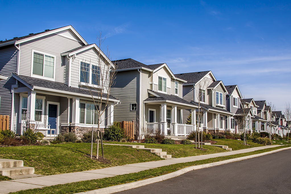 row of houses